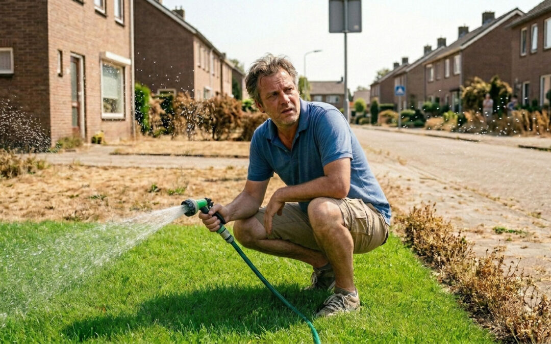 Schaamteloos een groen gazon